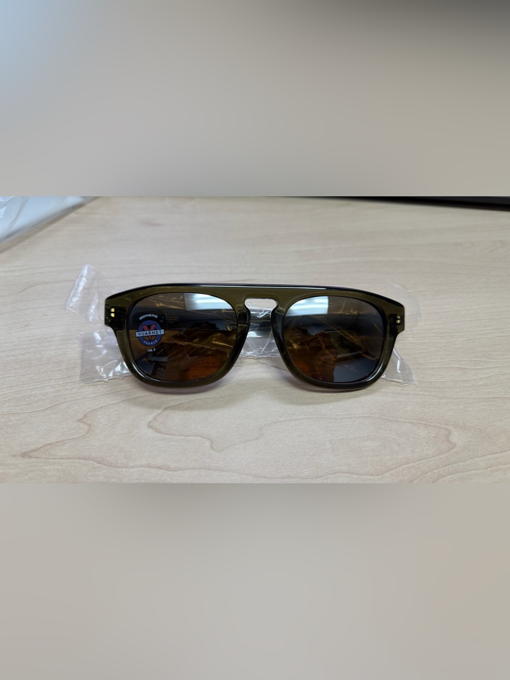 Vuarnet Belvedere 05 Sunglasses with Case and Protective Pouch - unisex